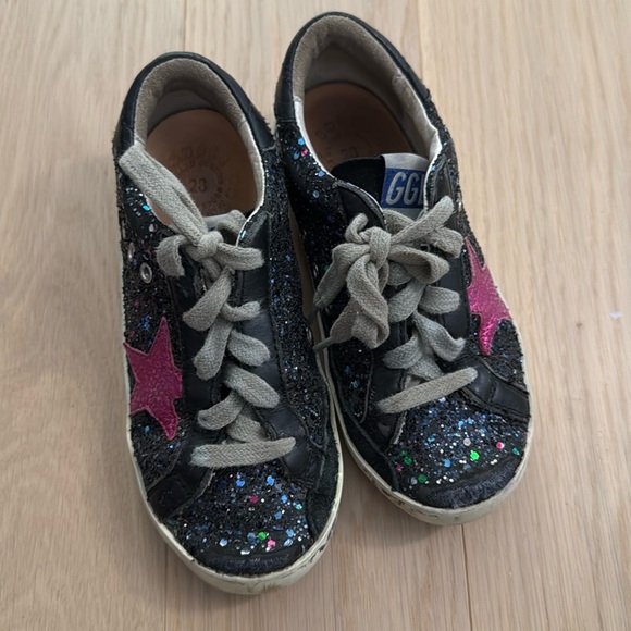 Golden Goose Glitter Navy size 28 size 11 - Picture 2 of 6